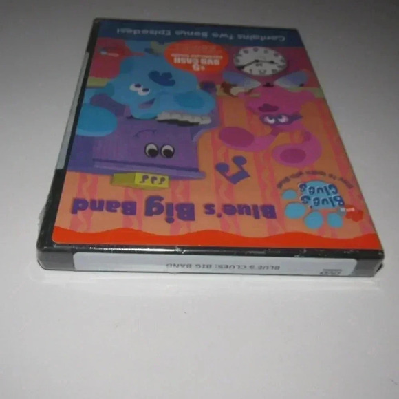 Blue’s Clues BLUE’S BIG BAND DVD (Big Band, Bedtime Business)~SEALED! - Picture 2 of 3